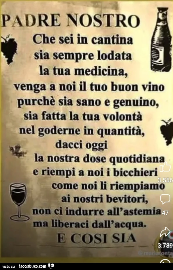 Preghiamo fratelli