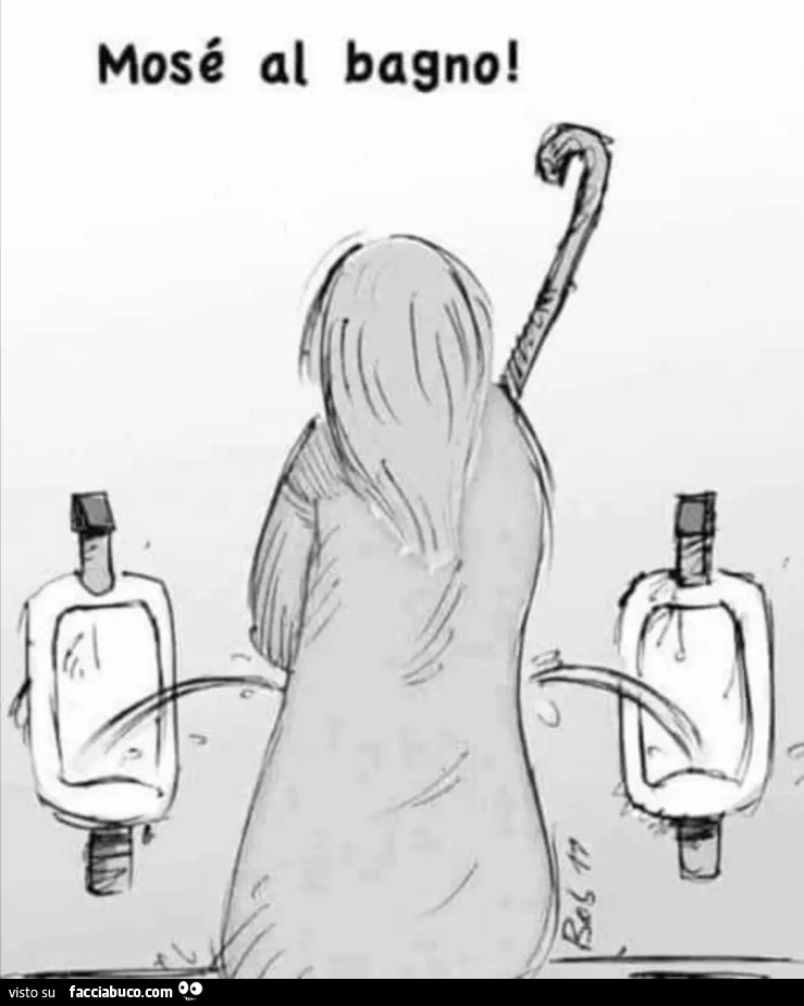 Mosé al bagno