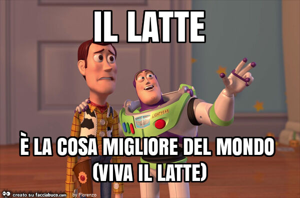 Il latte è la cosa migliore del mondo (viva il latte)