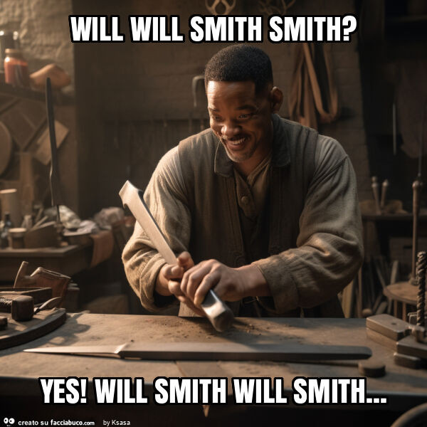 Will will smith smith? Yes! Will smith will smith