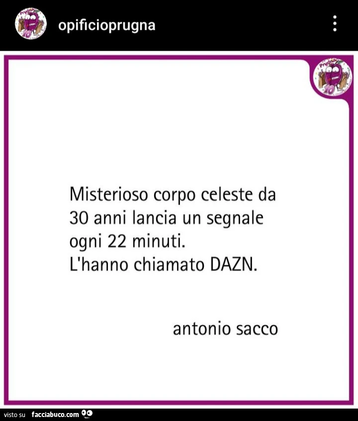 Misterioso corpo celeste da 30 anni lancia un segnale ogni 22 minuti. L'hanno chiamato dazn