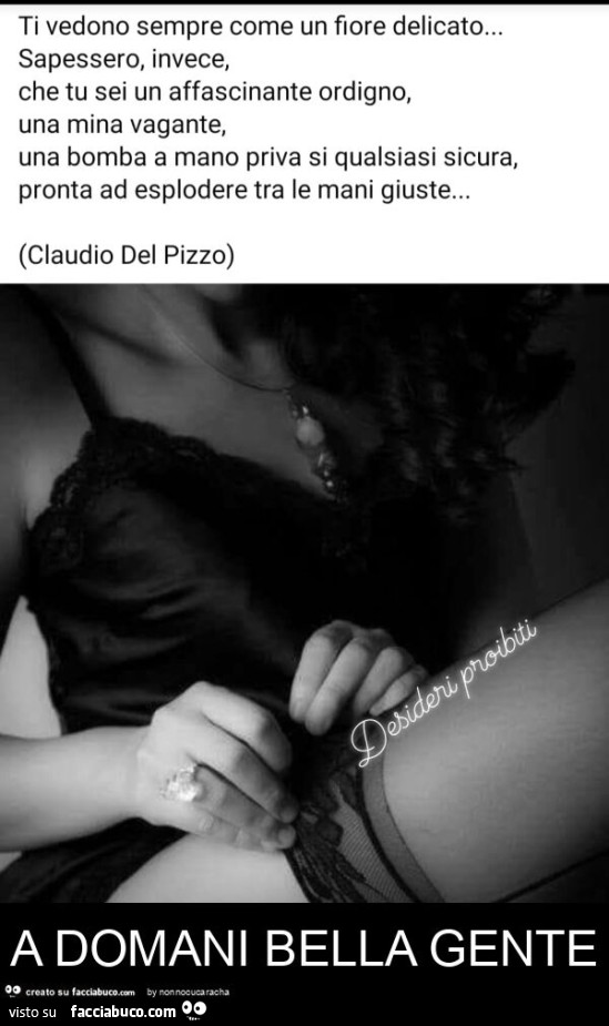 A domani bella gente