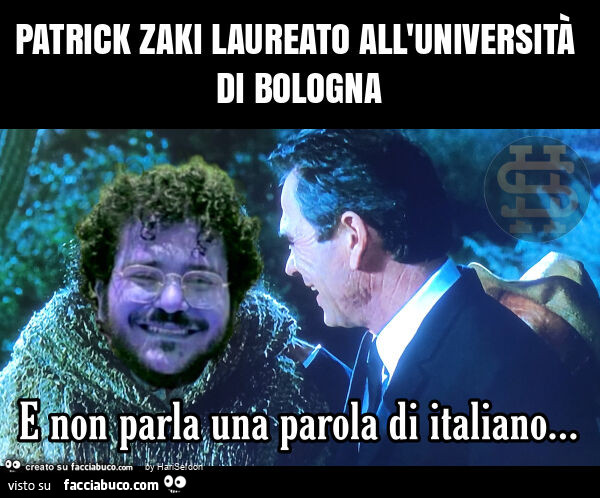 Patrick zaki laureato all'università di bologna