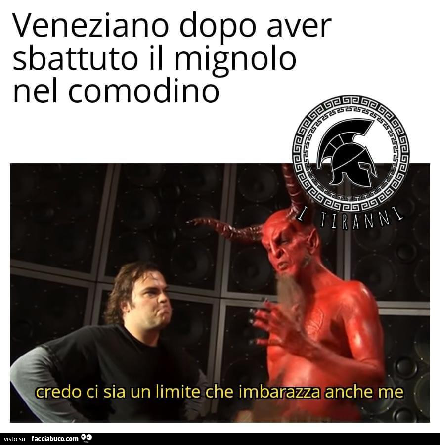 Veneziano che bestemmia