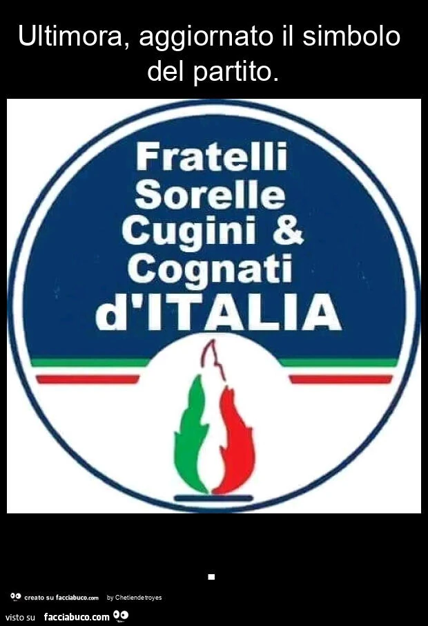 Ultimora, aggiornato il simbolo del partito