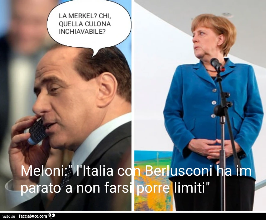 Gag sul berlusca