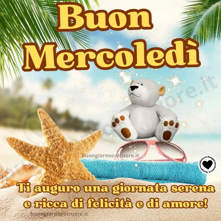 Buon mercoledì buongiornocolcuore