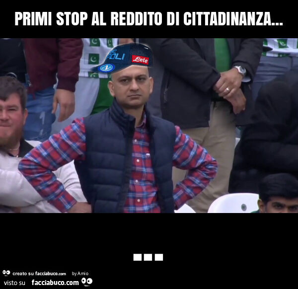 Primi stop al reddito di cittadinanza