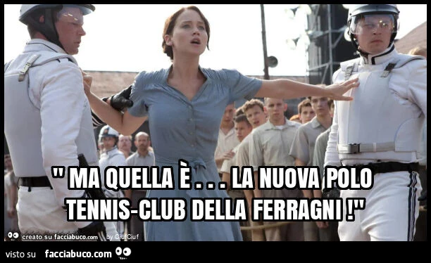 " ma quella รจ… la nuova polo tennis-club della ferragni! "