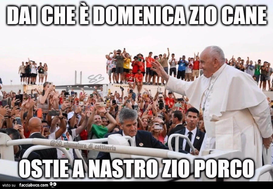OSTIE A NASTRO ZIO PORCO