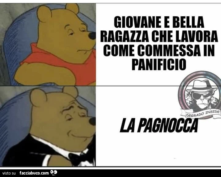 Giovane e bella ragazza che lavora come commessa in panificii