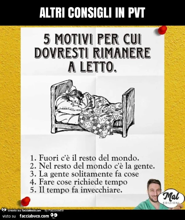 Altri consigli in pvt