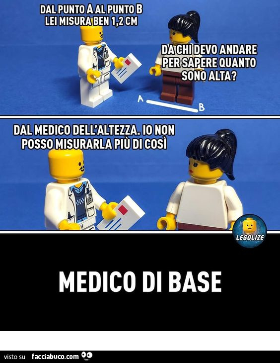 Legolize. Medico di base
