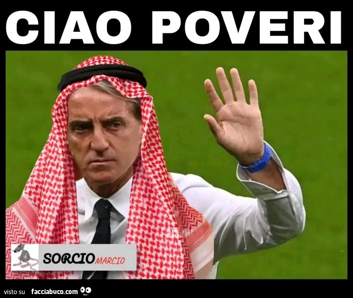 Tutti i meme su Roberto Mancini - Facciabuco.com