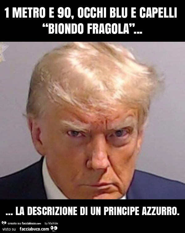 1 metro e 90, occhi blu e capelli “biondo fragola”&hellip; la descrizione di un principe azzurro