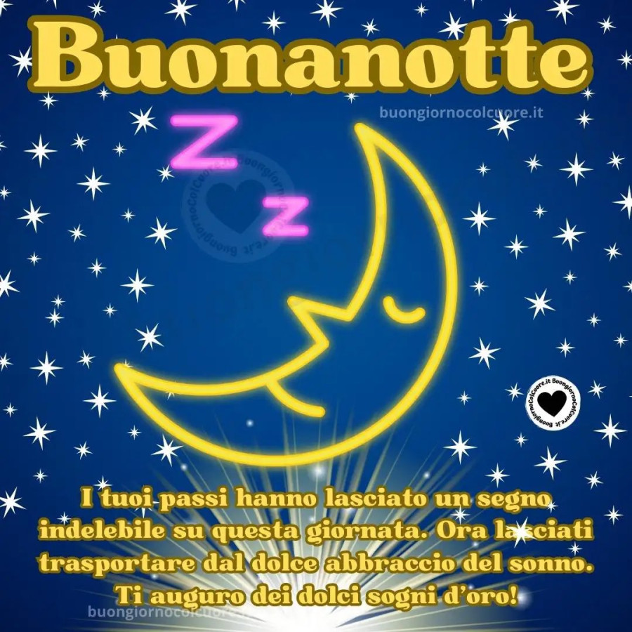 Buonanotte buongiornocolcuoreit