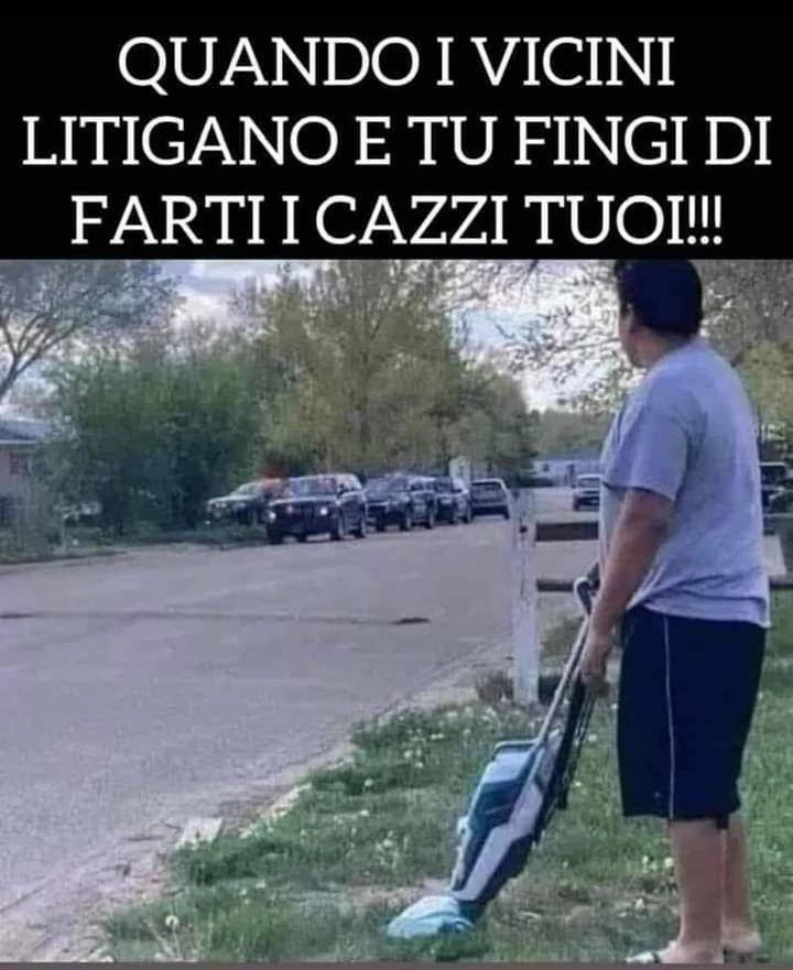 Quando i vicini litigano