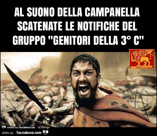 Al suono della campanella scatenate le notifiche del gruppo "genitori della 3° c"