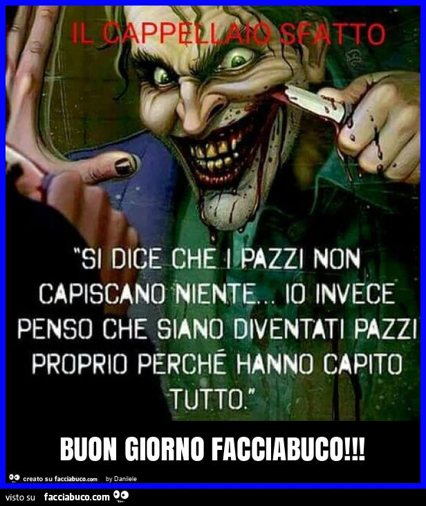 Buon giorno facciabuco