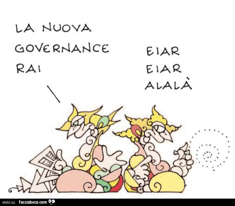 La auova governance RAI. Eiar Eiar Alalà