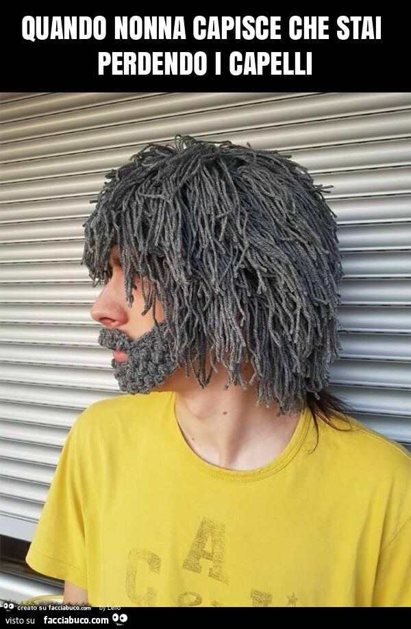 101 COSE DA DIRE QUANDO STAI PERDENDO I CAPELLI I visual data 2