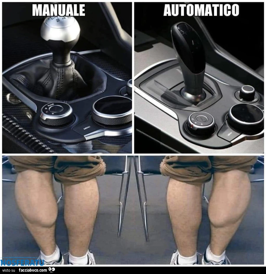 Cambio manuale VS cambio automatico