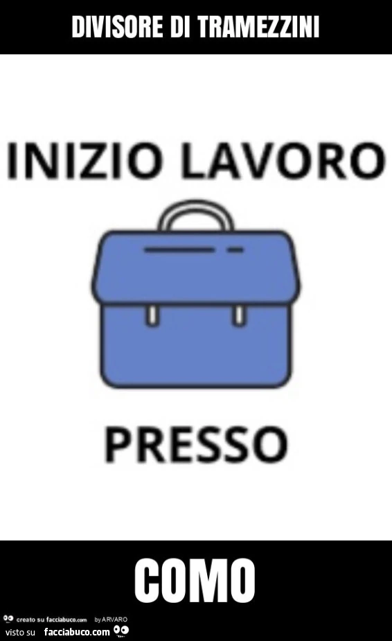 Divisore di tramezzini como