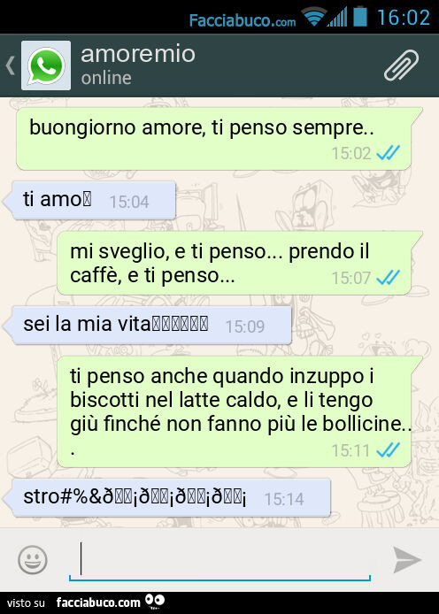 Buongiorno amore