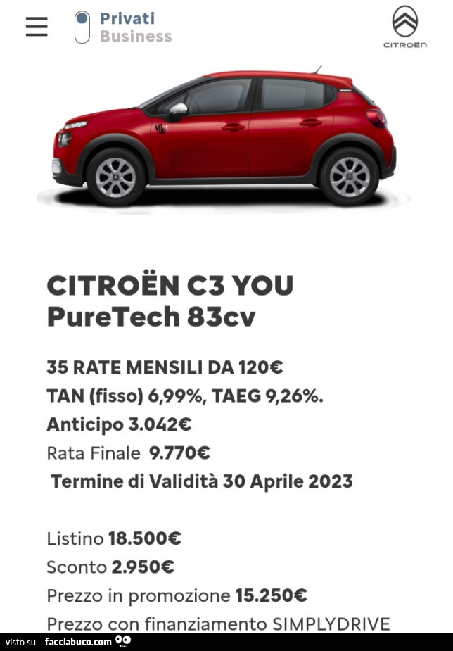 Citroen C3 You