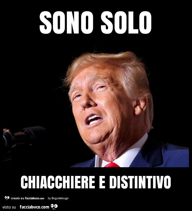 Sono solo chiacchiere e distintivo