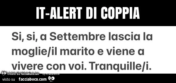 It-alert di coppia