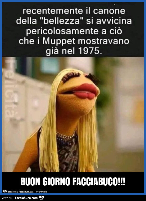 Buon giorno facciabuco