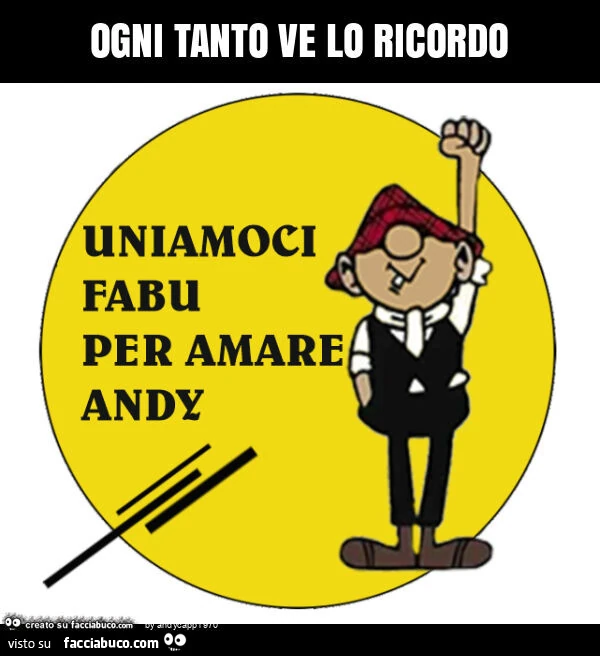 Ogni tanto ve lo ricordo